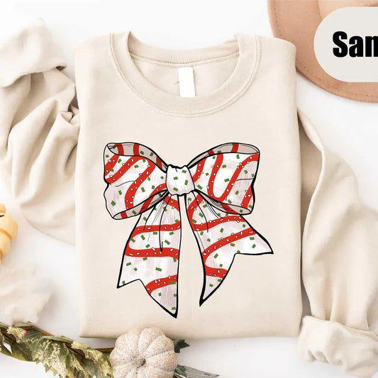 Christmas Coquette Shirt, Christmas Sweater, Christmas Bow Shirt, Holiday Sweatshirt, Merry Christmas Shirt, Xmas Shirt, Retro Christmas, Christmas Gift Holiday Sweatshirt,  Christmas T- Shirt, Christmas Clothes, Christmas Vibes, Christmas Season