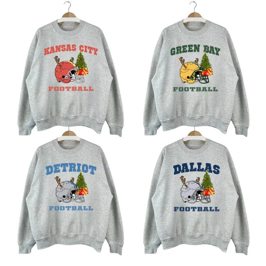 Christmas Football Sweatshirts, Hometown Football Sweatshirt, Vintage Football Sweatshirts, Vintage Graphic Tees, Football Fan Gift, Unisex Shirt