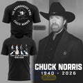 Chuck Norris “The Roundhouse King” Thank You For The Memories T-Shirt