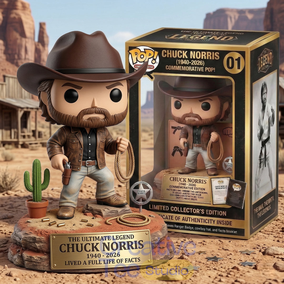 Chuck Norris: The Ultimate Legend Commemorative POP! Figure