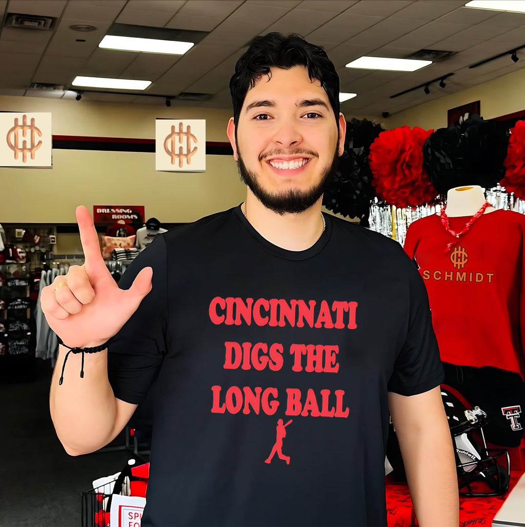 Cincy digs the long ball Cincinnati Reds shirt