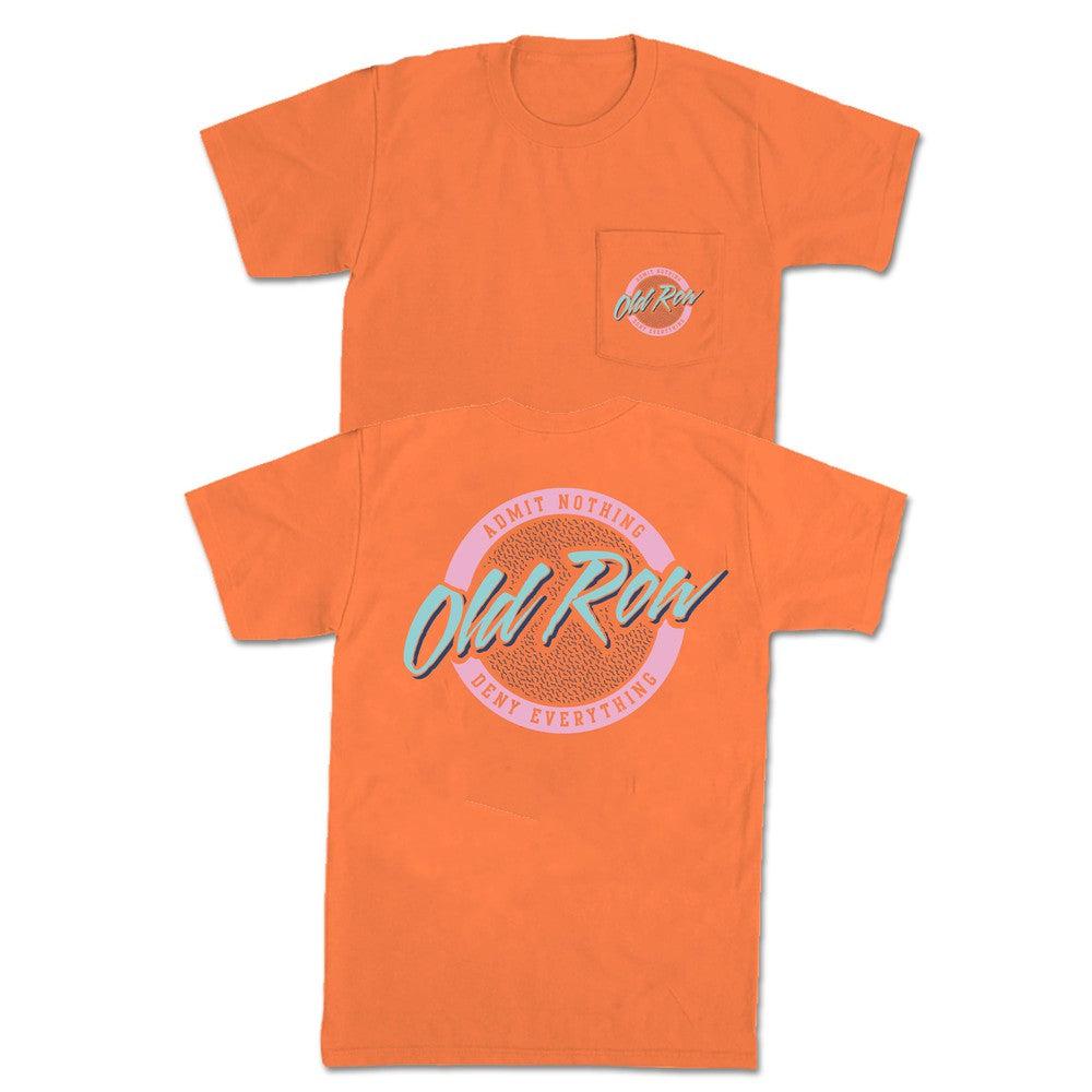 Old Row Circle Logo Neon Pocket Tee Hoodie, Sweatshirt | CoreVibeTees.com (Image 1)