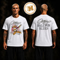 Citizen Band Halcyon Blues Smokin Gnome Two Sided Unisex White T Shirt