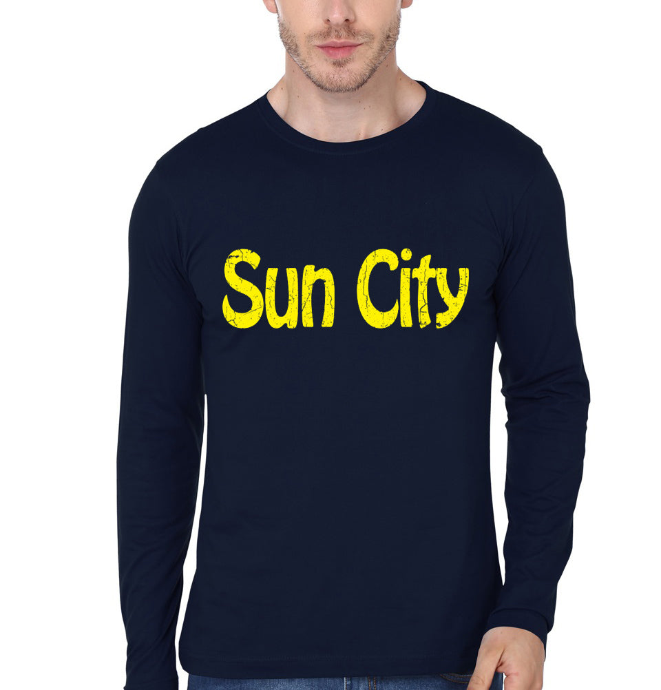 Sun City Navy Blue T-Shirt Hoodie, Sweatshirt | CoreVibeTees.com