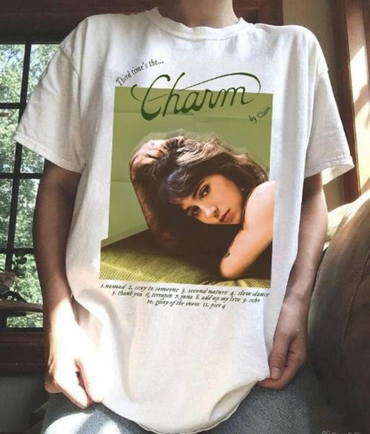 Clairo 'Charm' Shirt, Clairo Album Tracklist inspired Unisex T-shirt, Charm, immunity Album Shirt