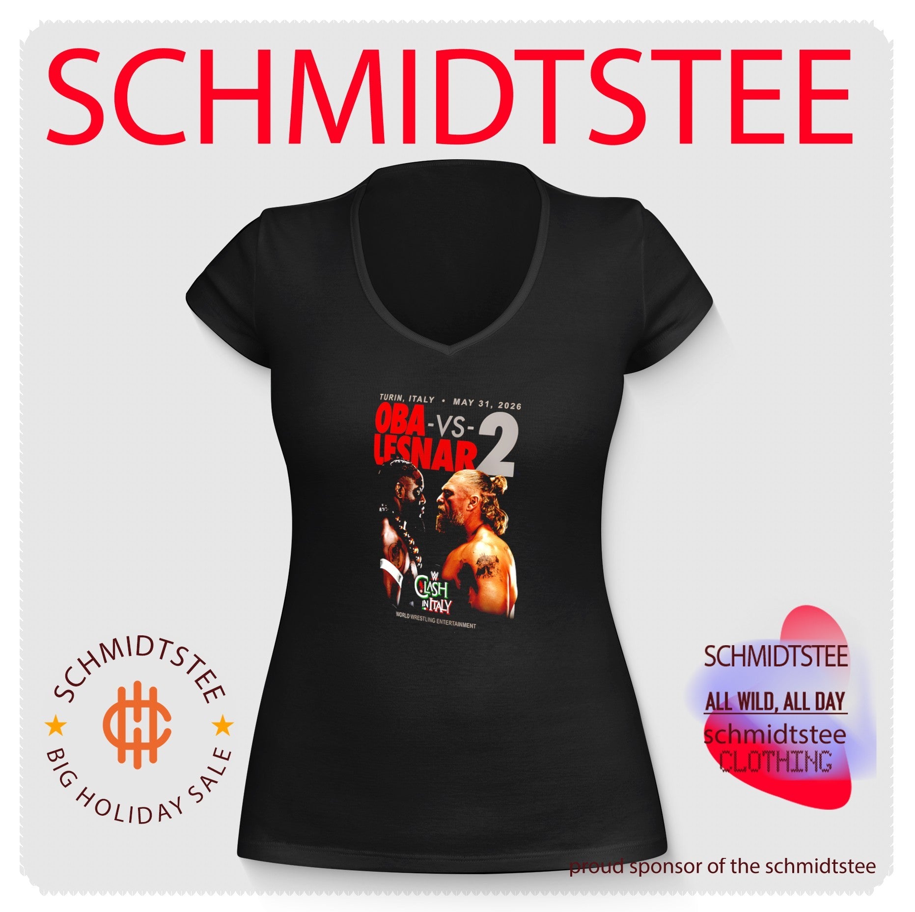Clash In Italy Oba Femi vs Brock Lesnar 2 2026 shirt