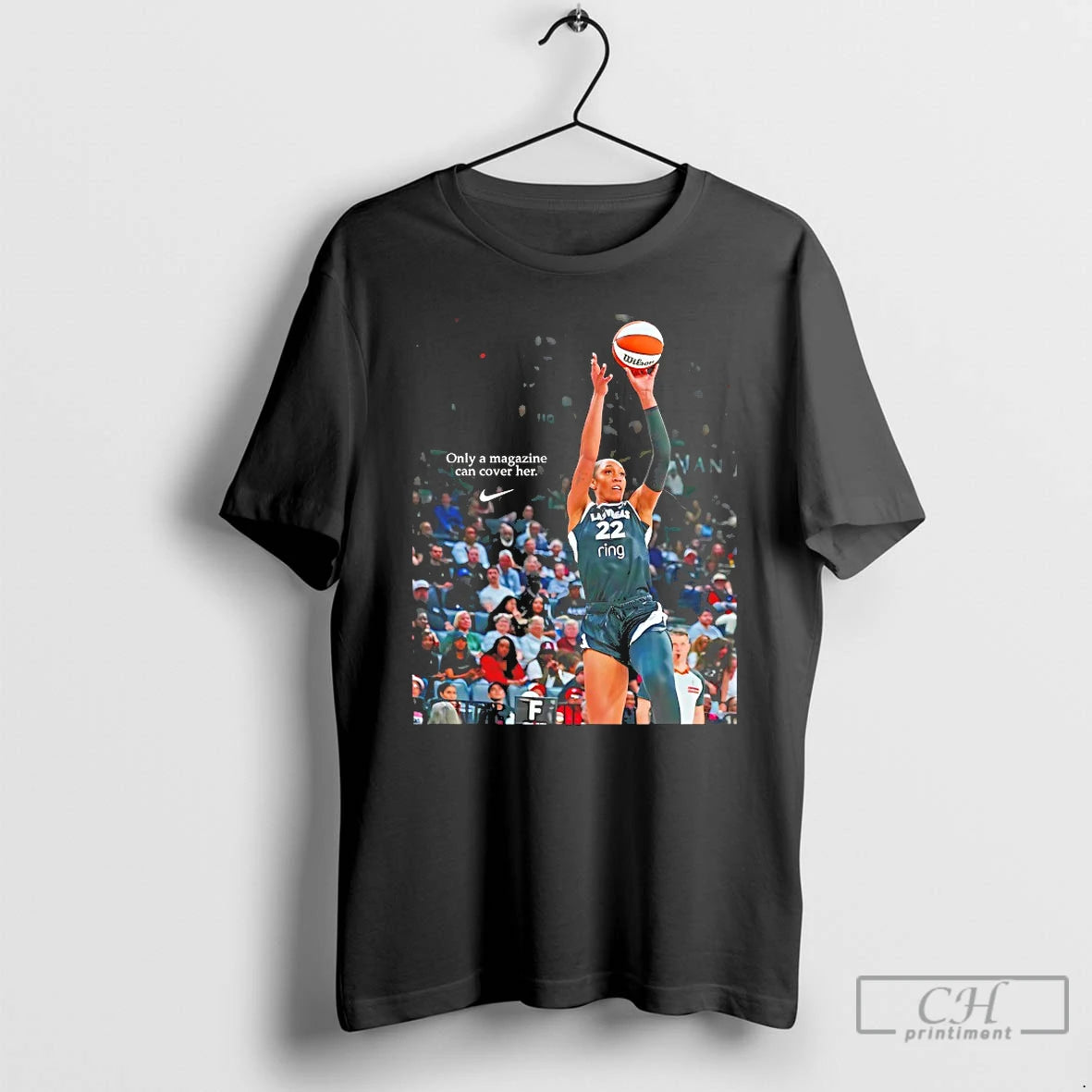 Classic Aja Wilson Only A Magazine Can Cover Her T-Shirts, Hoodie, Sweatshirt | CoreVibeTees.com