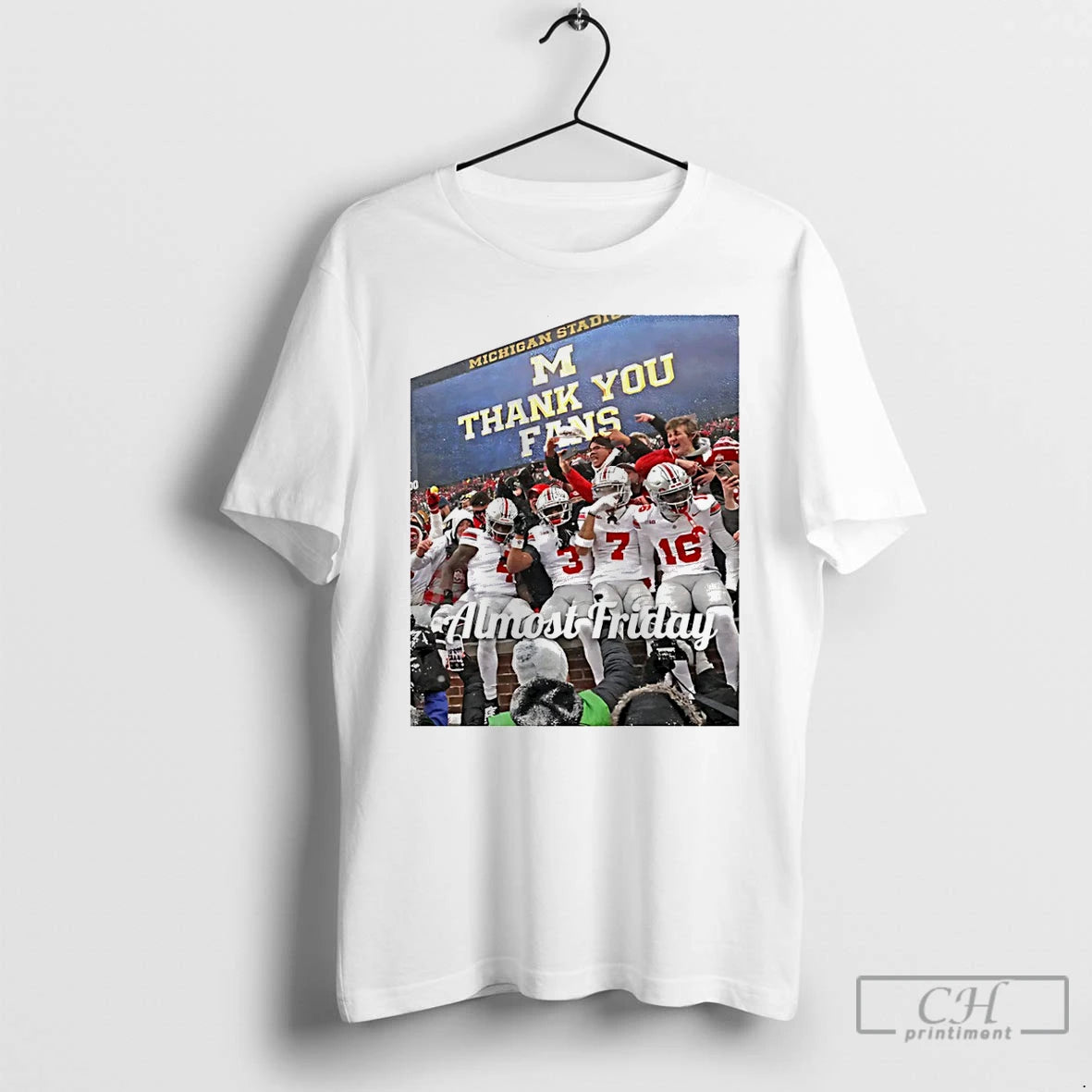 Classic Almost Friday Thank You Fans Ohio State Buckeyes