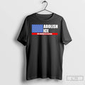 Classic American Flag Abolish Ice No Human Is Illegal T-Shirts, Hoodie, Sweatshirt | CoreVibeTees.com