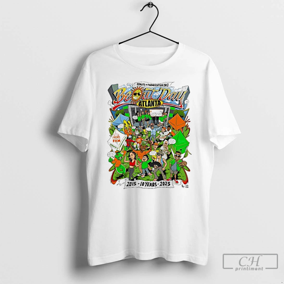 Classic Be Out Day Atlanta 10 Years 2015 2025 T-Shirts, Hoodie, Sweatshirt | CoreVibeTees.com