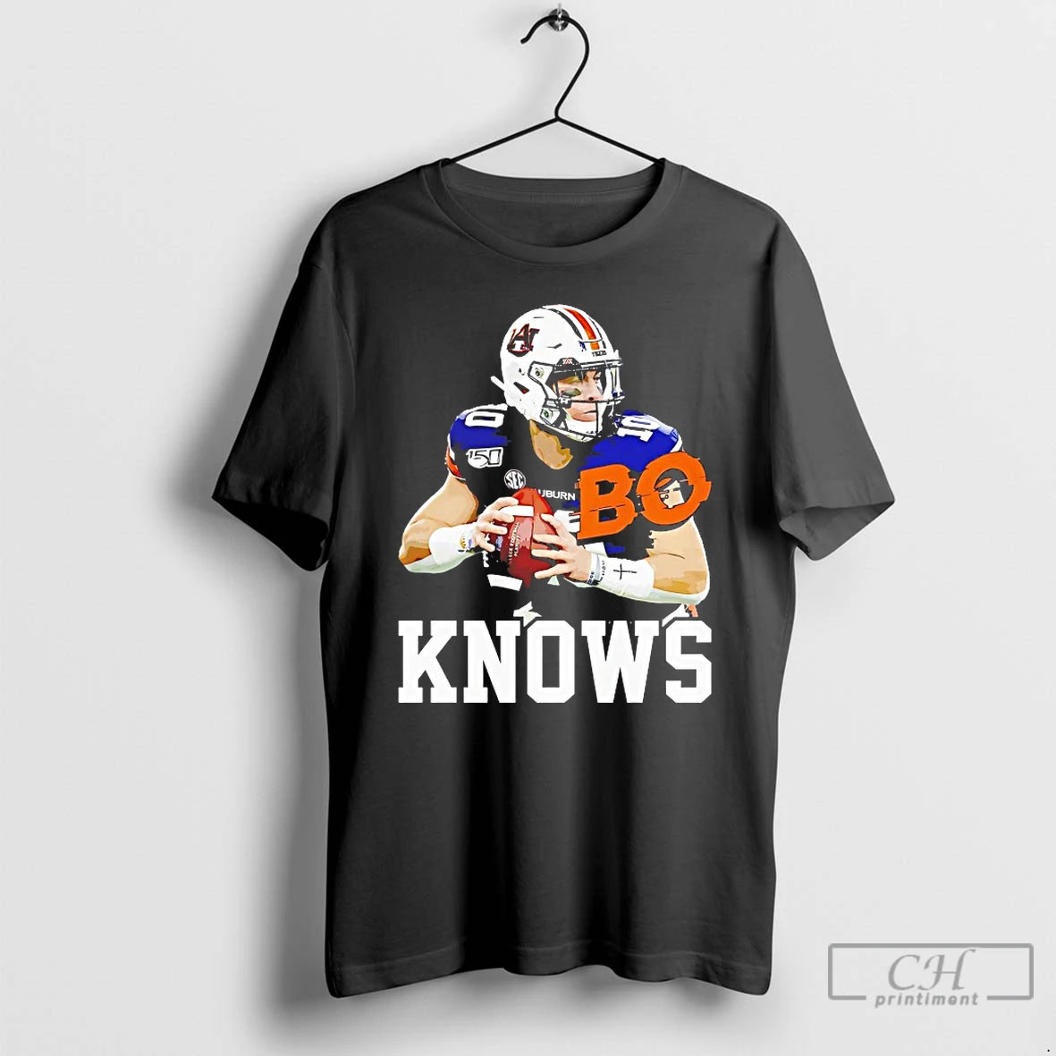 Classic Bo Nix College Football Fan Bo Knows Parody T-Shirts, Hoodie, Sweatshirt | CoreVibeTees.com