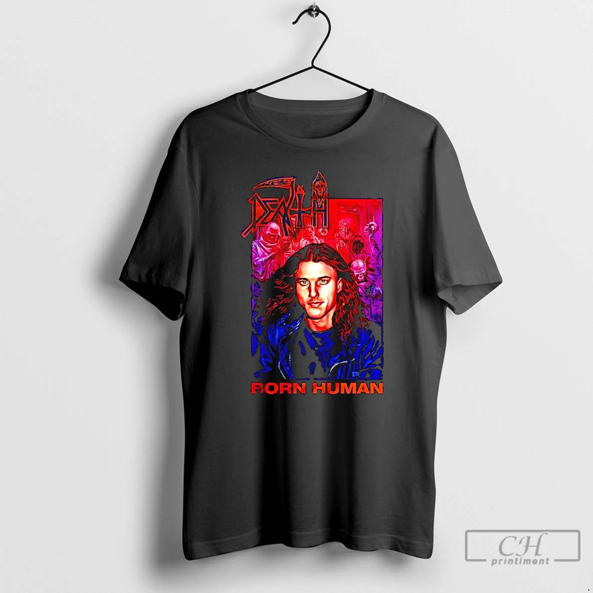 Classic Born Human Death Luxe Edition T-Shirts, Hoodie, Sweatshirt | CoreVibeTees.com
