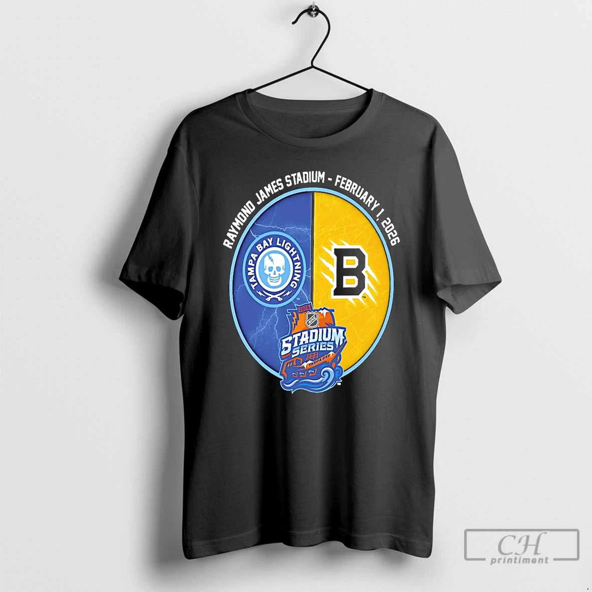 Classic Boston Bruins Vs Tampa Bay Lightning 2026 Stadium Series Christmas T-Shirts, Hoodie, Sweatshirt | CoreVibeTees.com