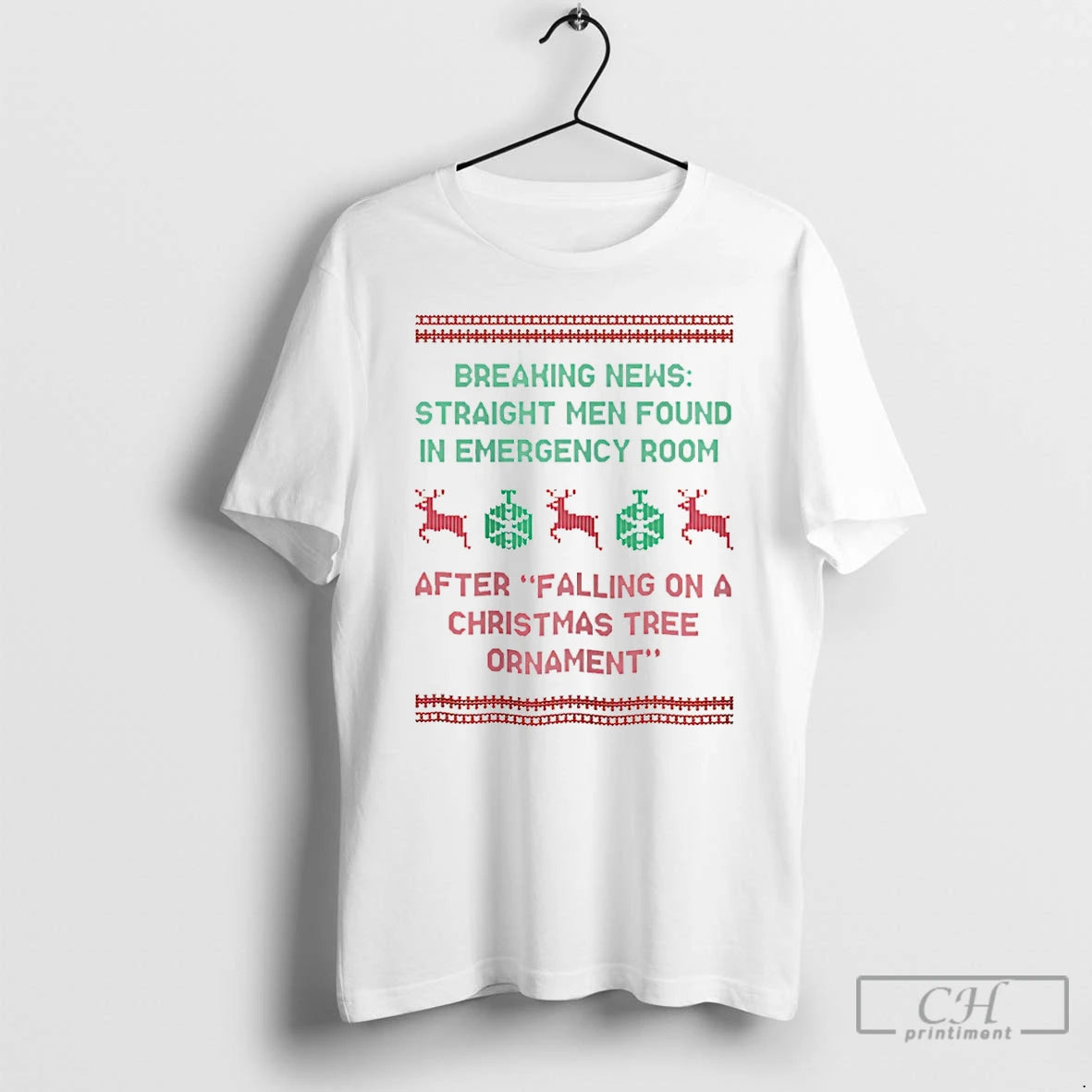 Classic Breaking News Straight Men Found In Emergency Room Christmas T-Shirts, Hoodie, Sweatshirt | CoreVibeTees.com