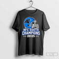 Classic Carolina Panthers Nfc South 2025 Champions T-Shirts, Hoodie, Sweatshirt | CoreVibeTees.com