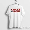 Classic Chicks On The Right Ringer T-Shirts, Hoodie, Sweatshirt | CoreVibeTees.com