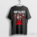 Classic Cowboys Howdy Halloween Holding Axe And Pumpkin Blood T-Shirts, Hoodie, Sweatshirt | CoreVibeTees.com