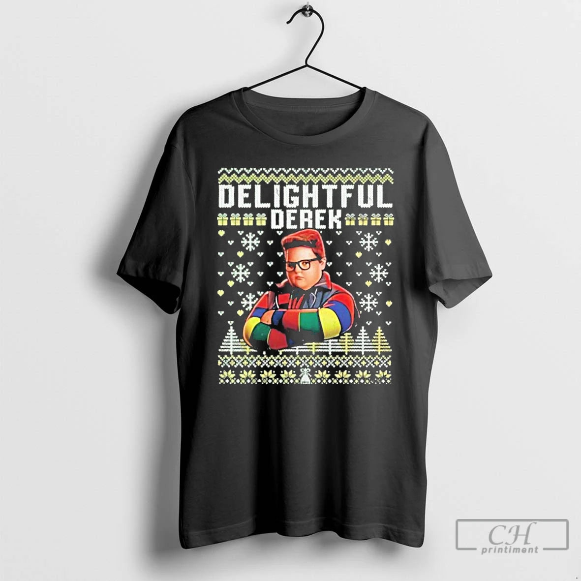 Classic Delightful Derek Christmas T-Shirts, Hoodie, Sweatshirt | CoreVibeTees.com