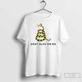 Classic Dont Sled On Me Funny Christmas Gadsden Flag T-Shirts, Hoodie, Sweatshirt | CoreVibeTees.com