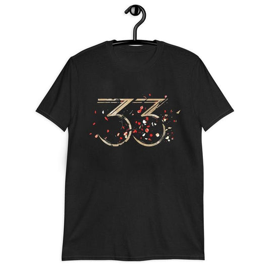 Classic Expedition 33 Red Petal Gamer Tee Unisex Short Sleeve Cotton Gaming Fans T-shirt Gifts For Fans