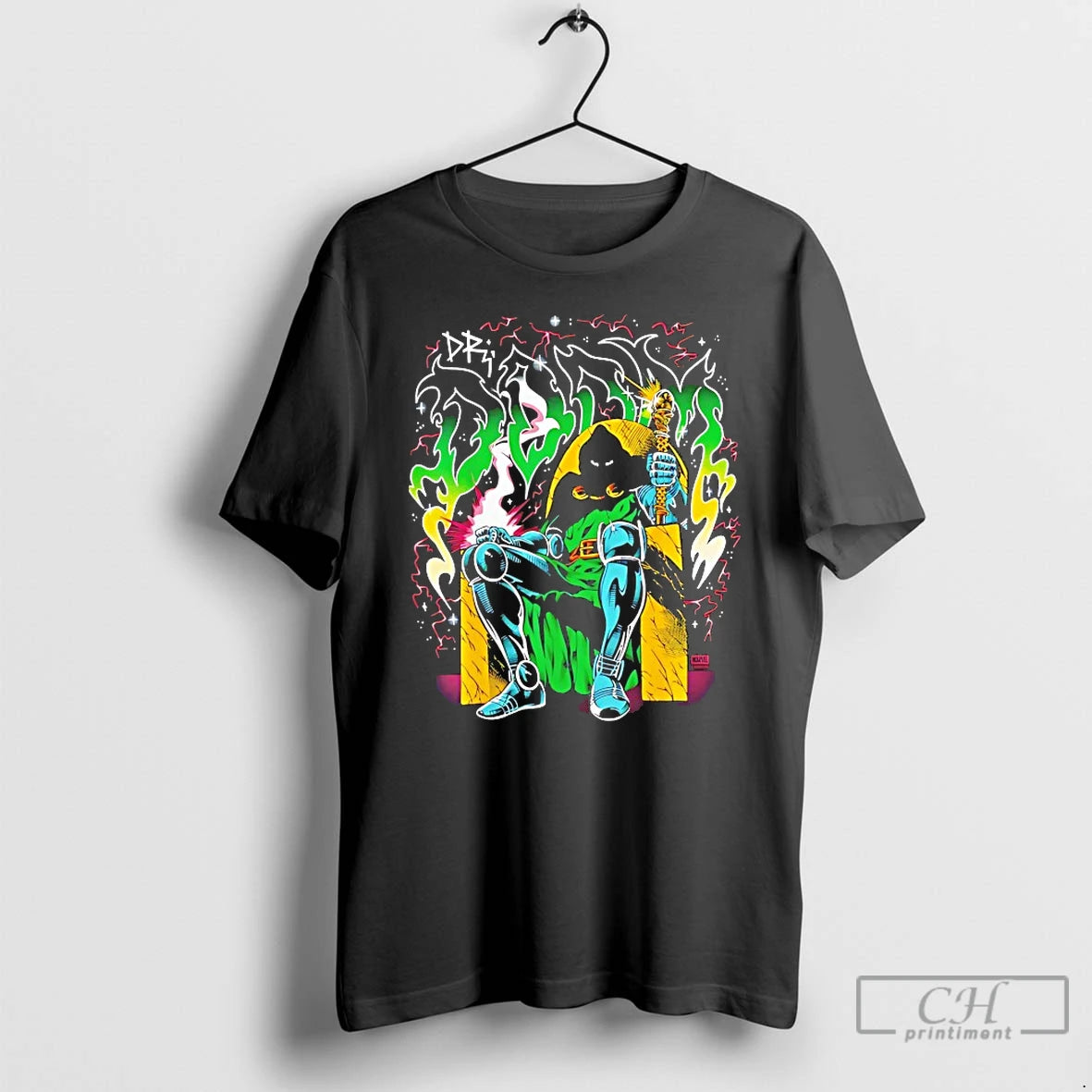 Classic Fantastic Four Dr Doom Metal T-Shirts, Hoodie, Sweatshirt | CoreVibeTees.com