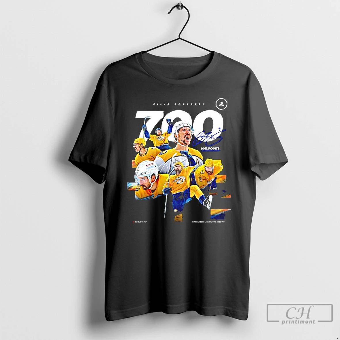 Classic Filip Forsberg Nashville Predators Nhl Point 700 Signature T-Shirts, Hoodie, Sweatshirt | CoreVibeTees.com