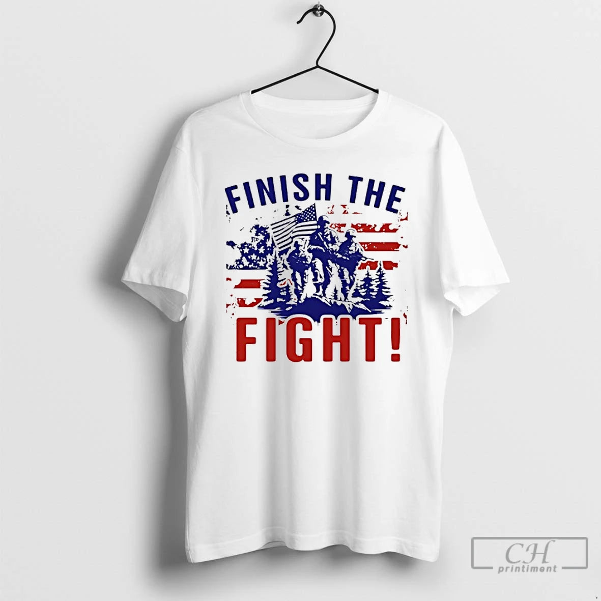 Classic Finish The Fight America Flag T-Shirts, Hoodie, Sweatshirt | CoreVibeTees.com