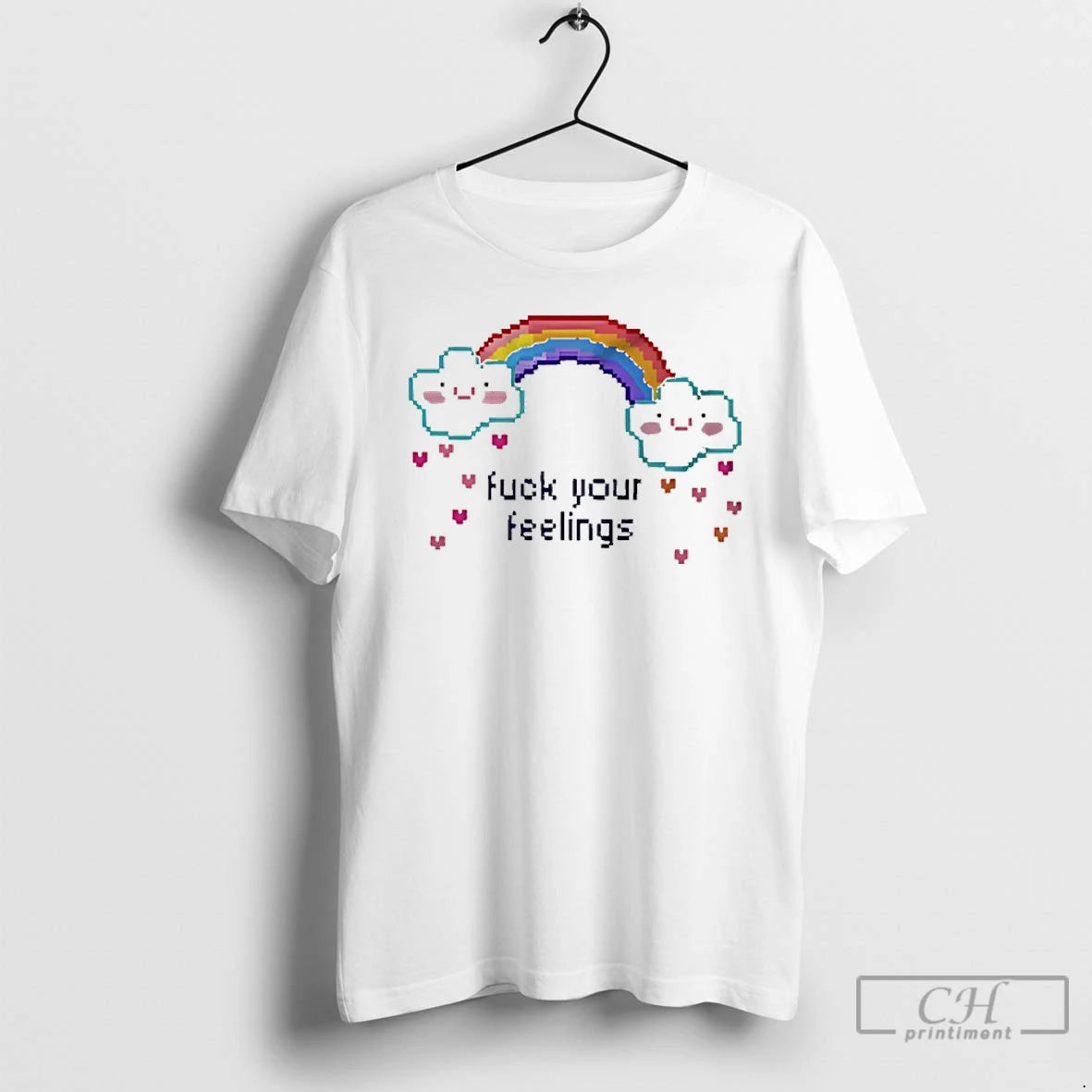 Classic Fuck Your Feelings Rainbow T-Shirts, Hoodie, Sweatshirt | CoreVibeTees.com