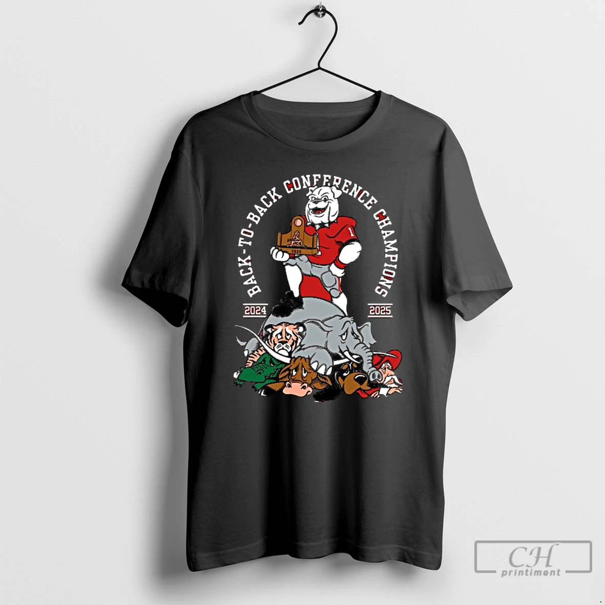Classic Ga Back To Back Conference Champions T-Shirts, Hoodie, Sweatshirt | CoreVibeTees.com