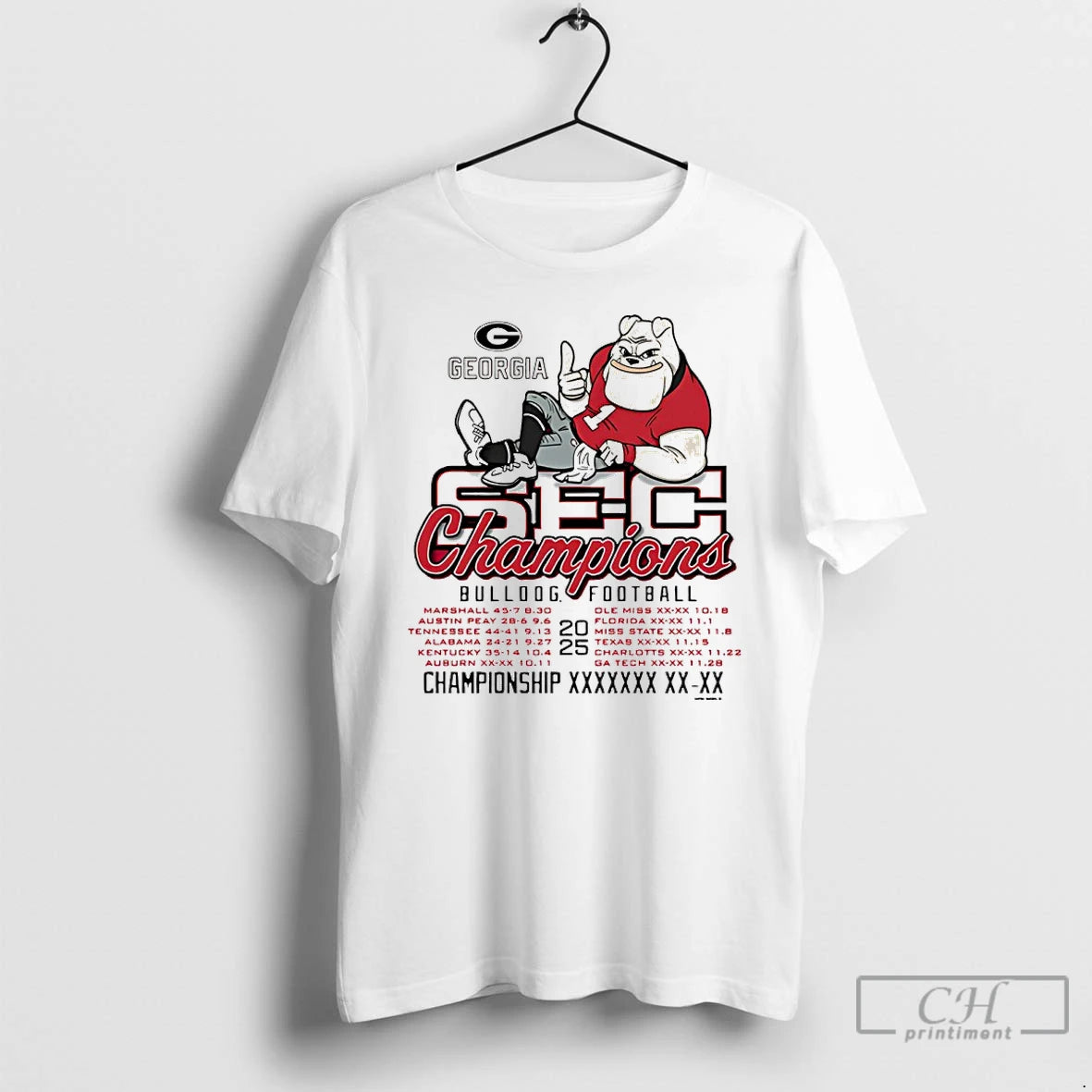 Classic Georgia Bulldogs 2025 Sec Football Champions Recap T-Shirts, Hoodie, Sweatshirt | CoreVibeTees.com