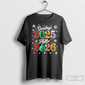 Classic Goodbye 2025 Hello 2026 Happy New Years Eve Christmas T-Shirts, Hoodie, Sweatshirt | CoreVibeTees.com