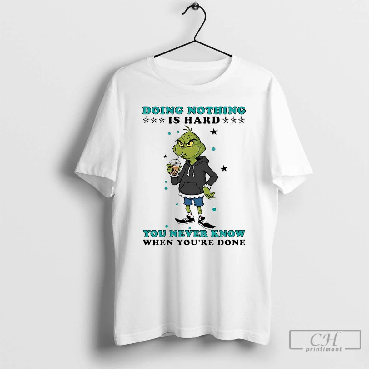 Classic Grinch Doing Nothing Is Hard You Never Know When Youre Done T Shirts Sweater Hoodie, Sweatshirt | CoreVibeTees.com