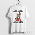 Classic Grinch Dont Judge Women By Pounds And You Wont Be Judged By Inches T-Shirts, Hoodie, Sweatshirt | CoreVibeTees.com
