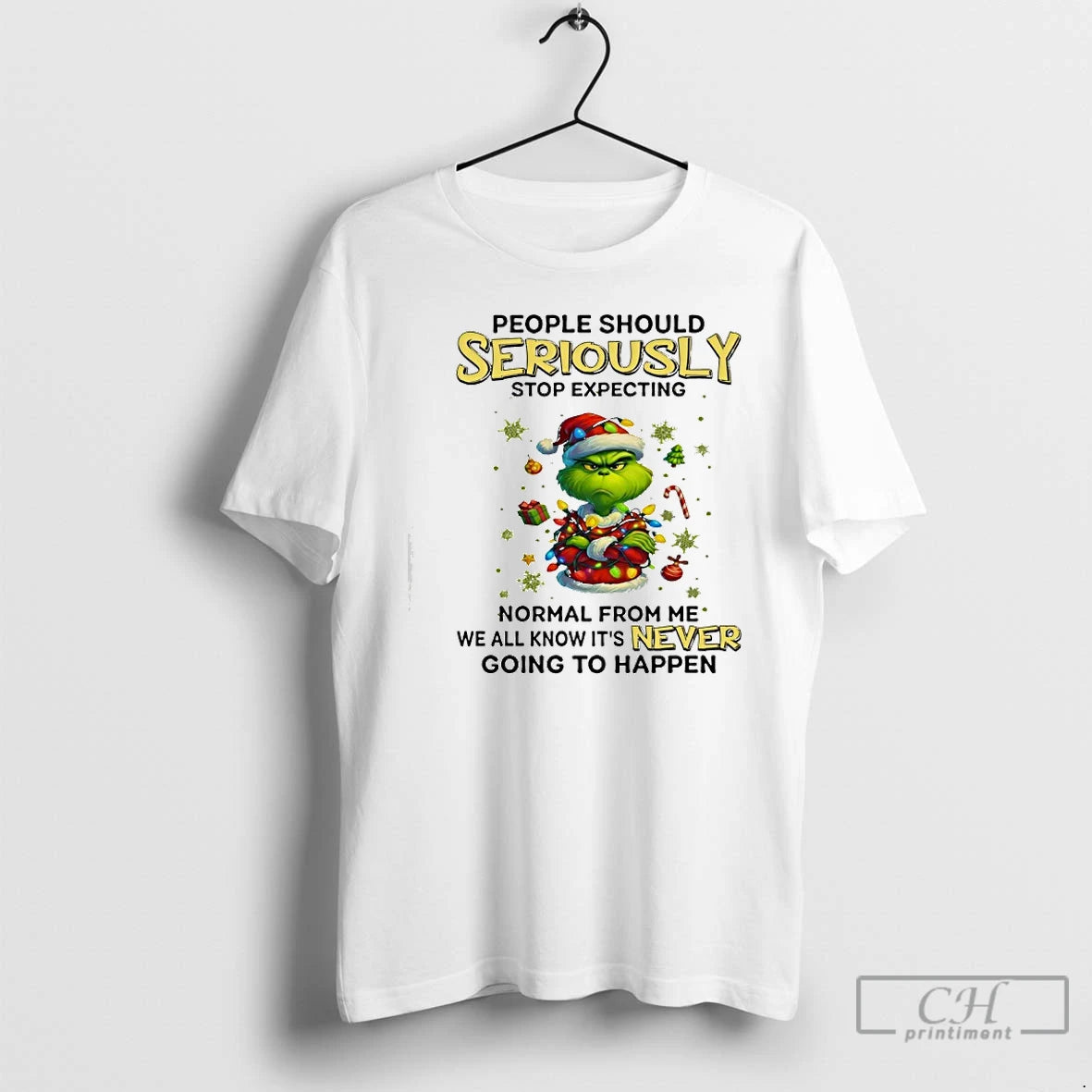 Classic Grinch People Should Seriously Stop Expecting T-Shirts, Hoodie, Sweatshirt | CoreVibeTees.com