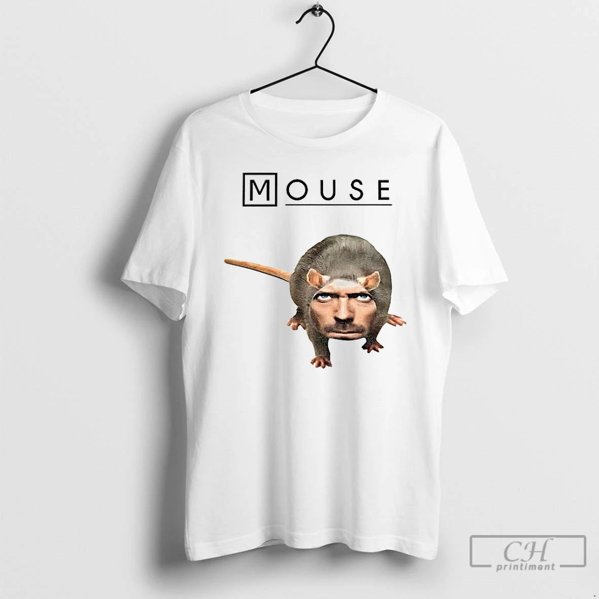Classic Hugh Laurie Dr Gregory House X Mouse Funny Meme T-Shirts, Hoodie, Sweatshirt | CoreVibeTees.com