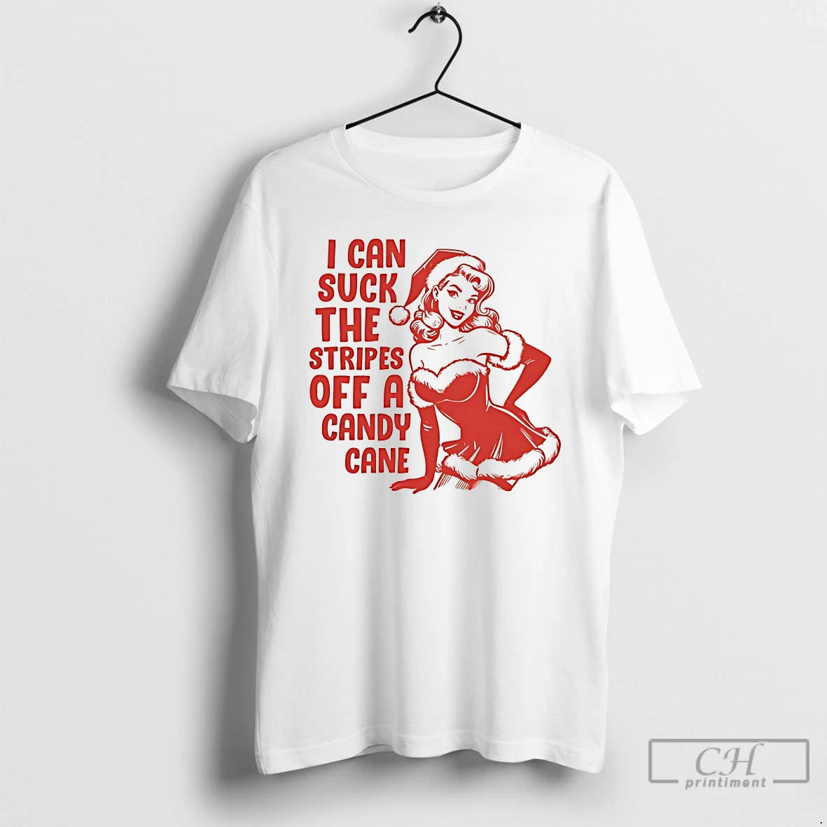 Classic I Can Suck The Stripes Off A Candy Cane Christmas T-Shirts, Hoodie, Sweatshirt | CoreVibeTees.com
