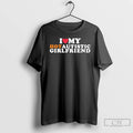Classic I Love My Hot Autistic Girlfriend I Heart My Girlfriend Red Heart T Shirts Hoodie, Sweatshirt | CoreVibeTees.com