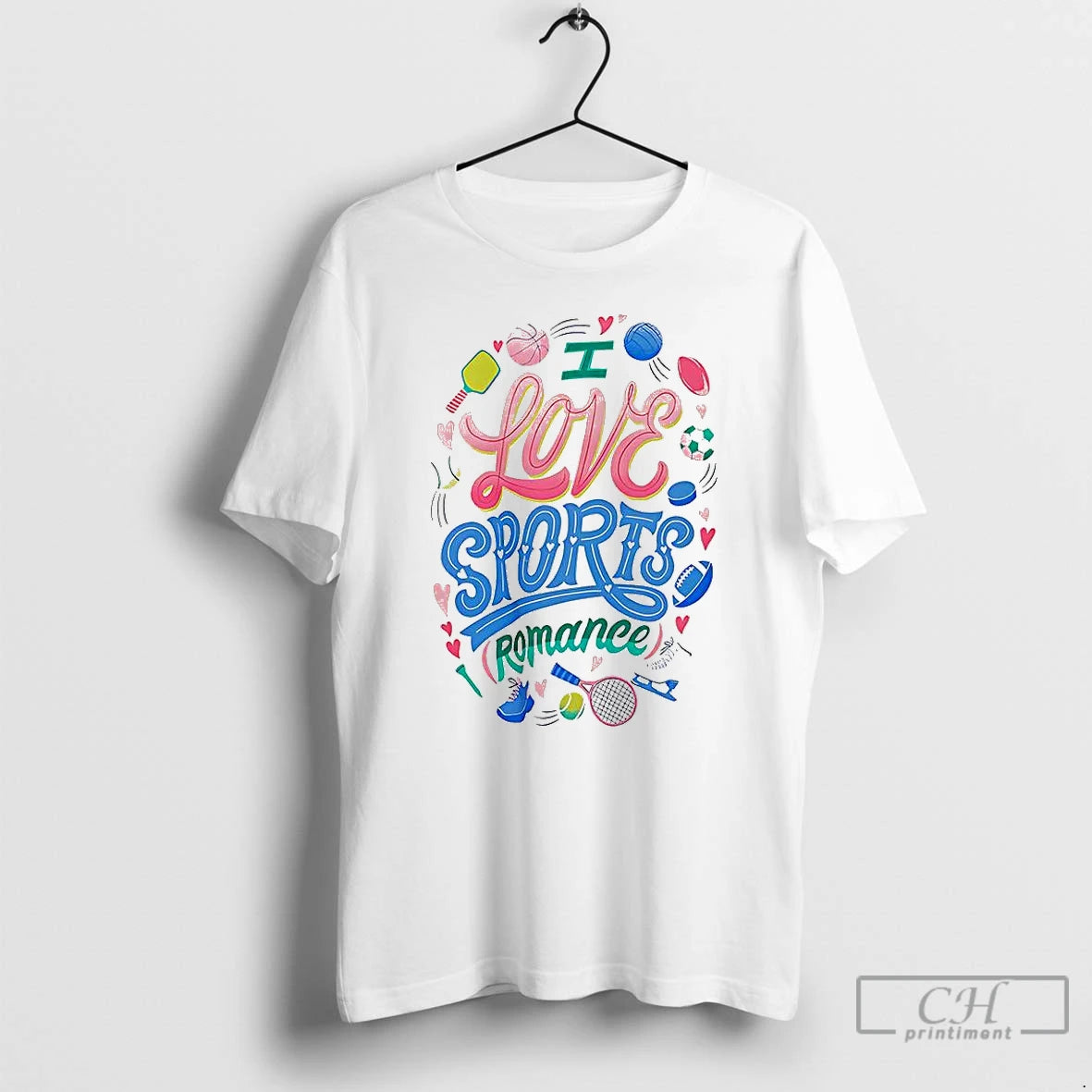Classic I Love Sports Romance Style Symbols T-Shirts, Hoodie, Sweatshirt | CoreVibeTees.com