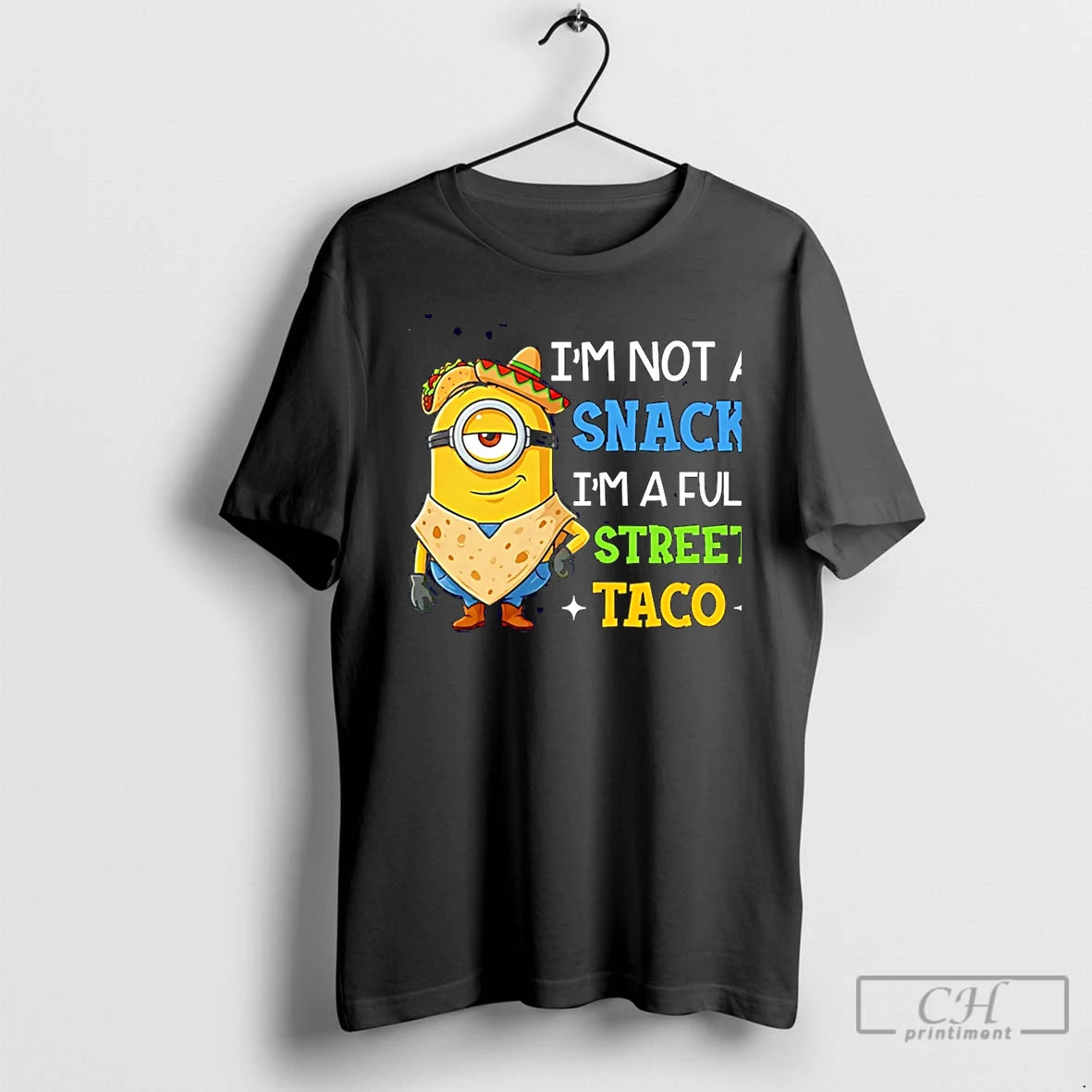 Classic Im Not A Snack Im A Full Street Taco Minion Christmas T Shirts Sweater Hoodie, Sweatshirt | CoreVibeTees.com