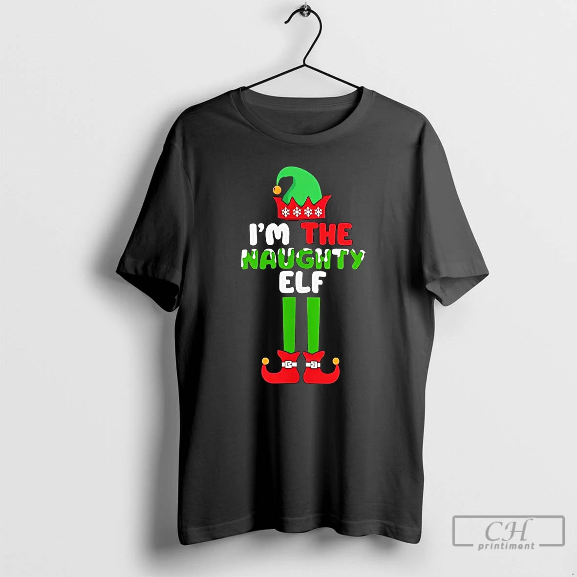 Classic Im The Naughty Elf Christmas T-Shirts, Hoodie, Sweatshirt | CoreVibeTees.com