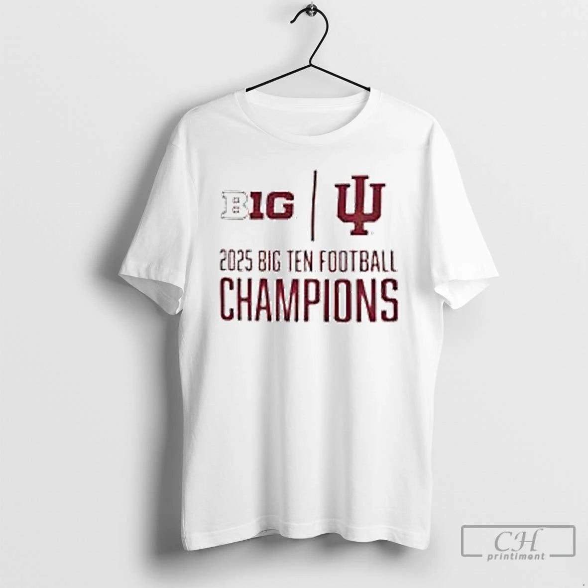 Classic Indiana Football 2025 Big Ten Champions Score T-Shirts, Hoodie, Sweatshirt | CoreVibeTees.com