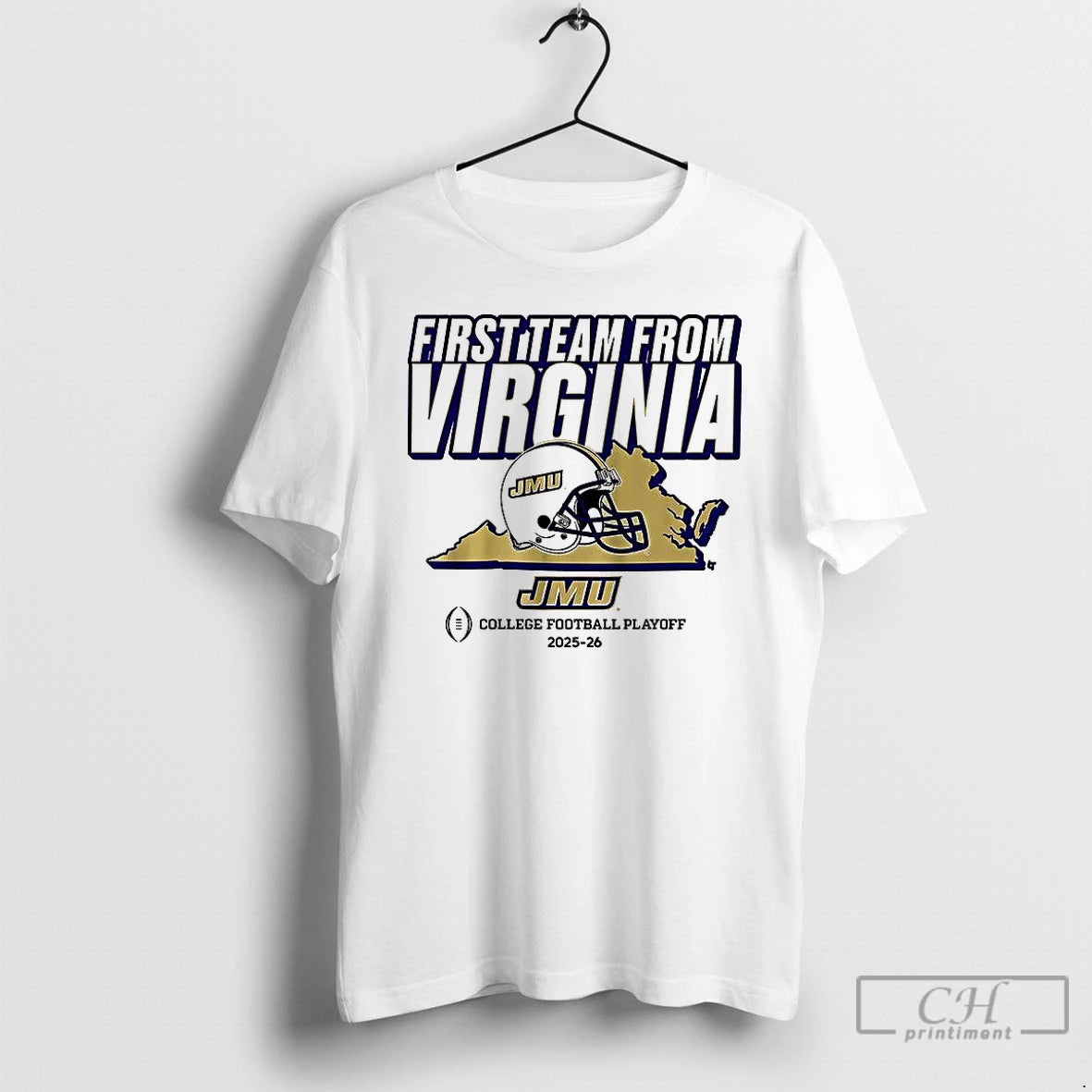Classic Jmu College Football Playoff First Team From Virginia Helmet T-Shirts, Hoodie, Sweatshirt | CoreVibeTees.com