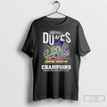 Classic James Madison Dukes Sun Belt Champions 2025 Mascot T-Shirts, Hoodie, Sweatshirt | CoreVibeTees.com