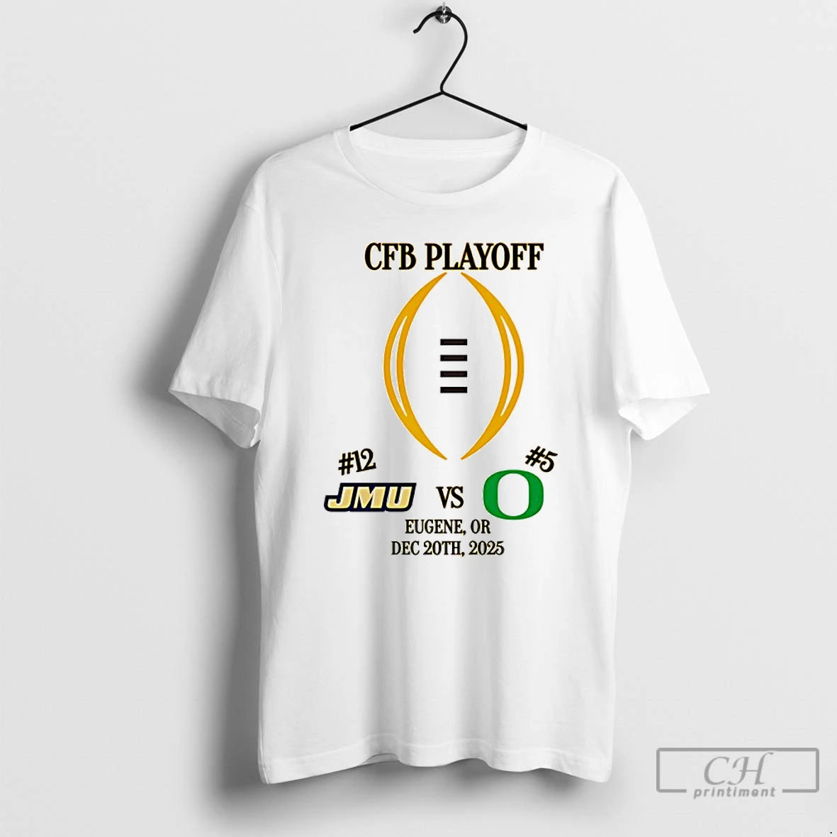 Classic James Madison Vs Oregon 2025 Cfp First Rd Playoff Game 4 T Shirts Sweater Hoodie, Sweatshirt | CoreVibeTees.com