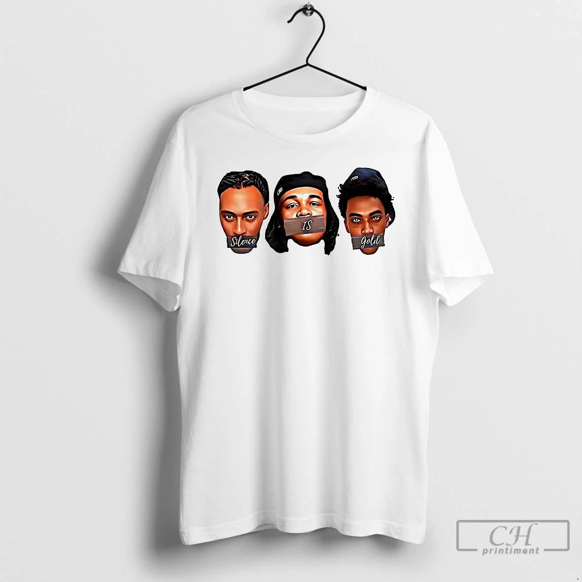 Classic Ksoo Krazy K And Atk Scotty Silence Is Gold T-Shirts, Hoodie, Sweatshirt | CoreVibeTees.com