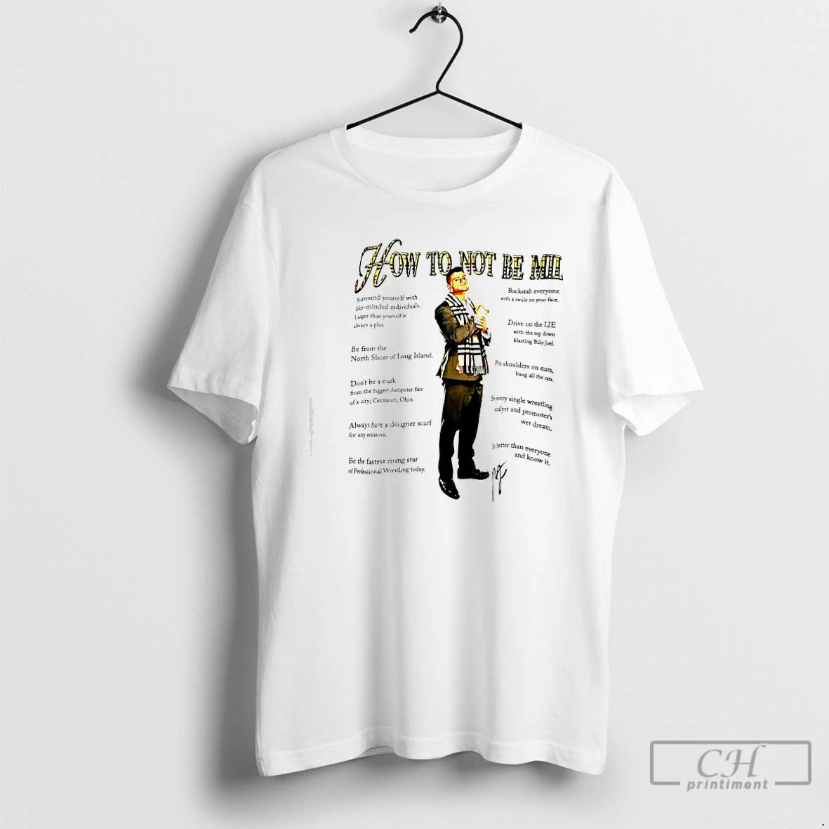 Classic Mjf Maxwell Jacob Friedman How To Not Be Mil T-Shirts, Hoodie, Sweatshirt | CoreVibeTees.com