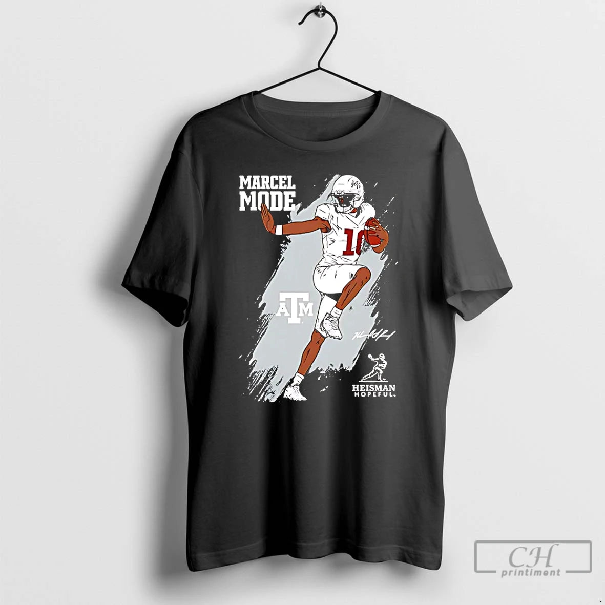 Classic Marcel Reed Texas Am Football Ncaa Heisman Stance