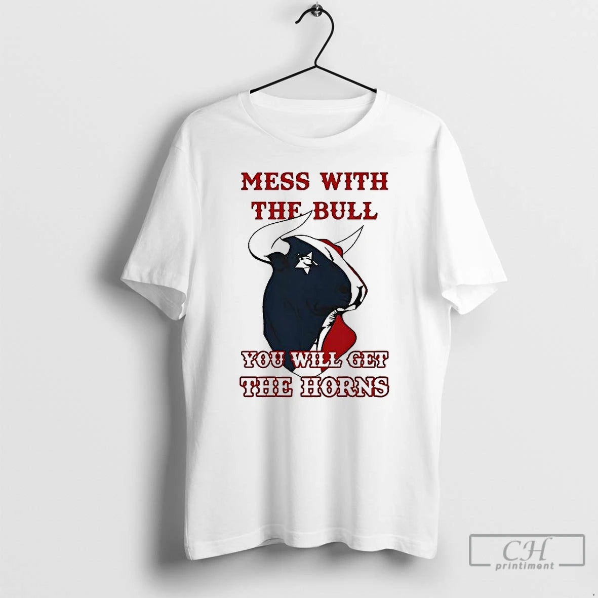Classic Mess With The Bull You Will Get The Horns T-Shirts, Hoodie, Sweatshirt | CoreVibeTees.com