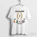 Classic Miami Vs Texas Am 2025 Cfp First Rd Playoff Game 2 T Shirts Sweater Hoodie, Sweatshirt | CoreVibeTees.com