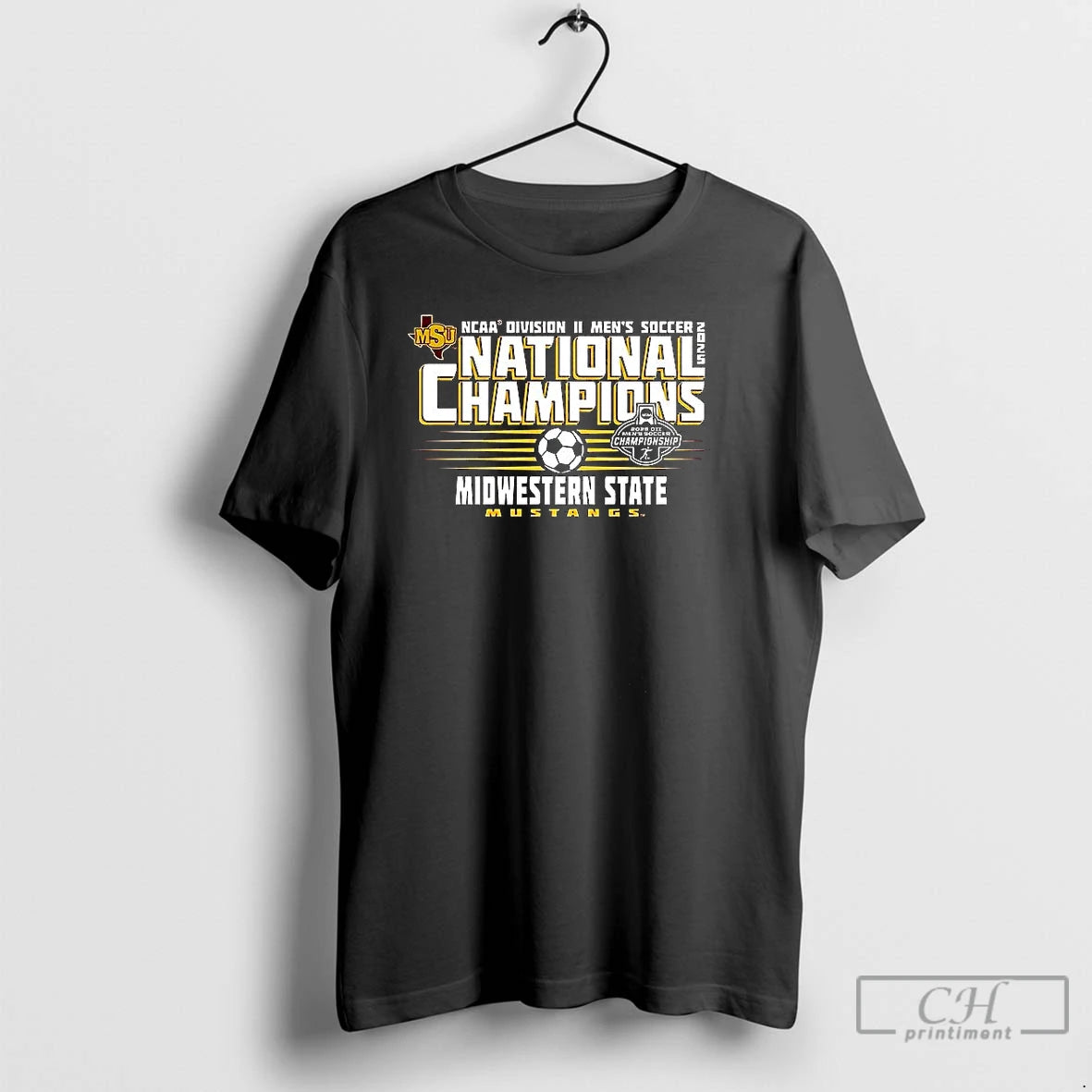 Classic Midwestern State Mens Soccer 2025 Division Ii National Champions T-Shirts, Hoodie, Sweatshirt | CoreVibeTees.com